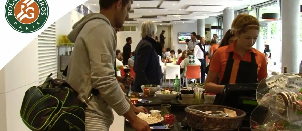Healthy or not? Players lunch at the French Open Healthy or not? Players lunch at the French Open