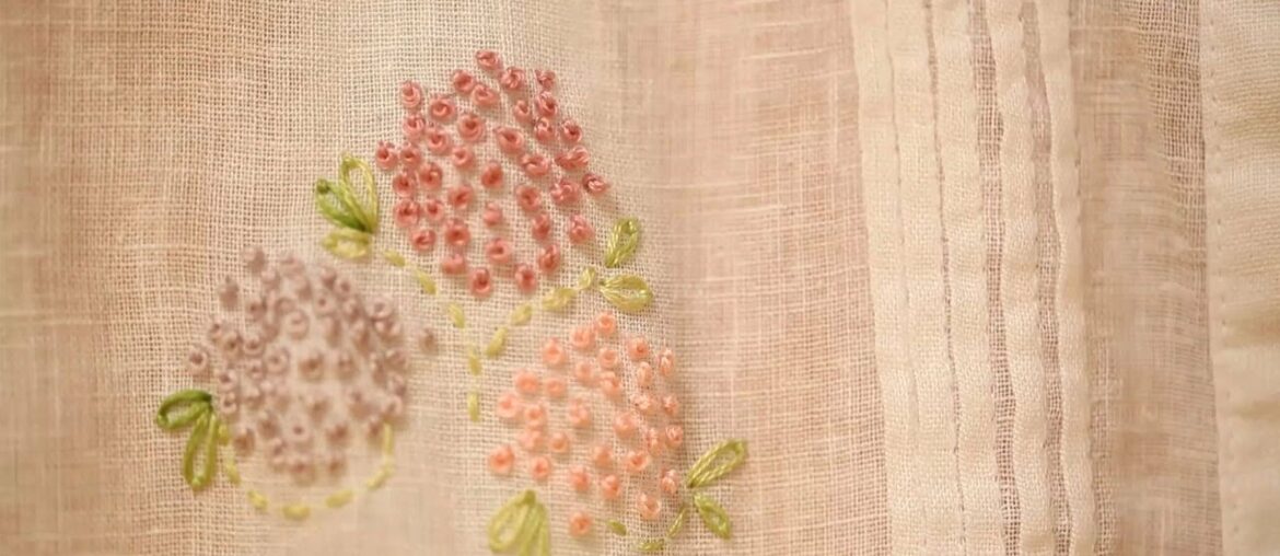 How to Embroider a French Knot || KIN DIY