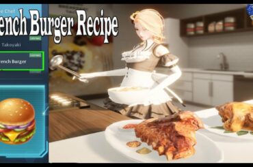 Dragon Raja French Burger Recipe Trainee Chef