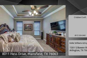 8011 Hess Drive, Mansfield, TX 76063