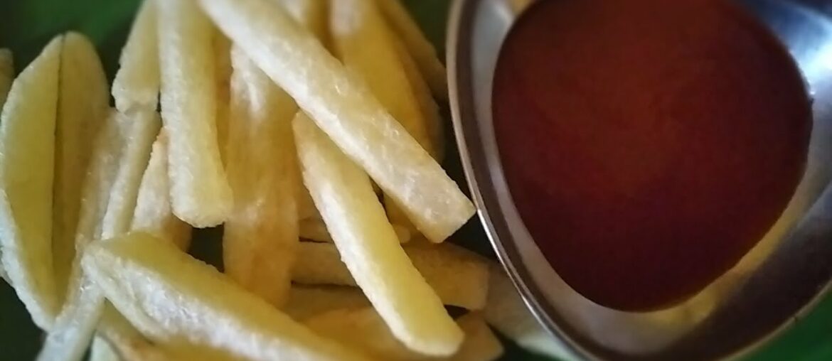 ಫ್ರೆಂಚ್ ಫ್ರೈಸ್/French fries/French fries recipe/French fries recipe in Kannada/homemade French fries