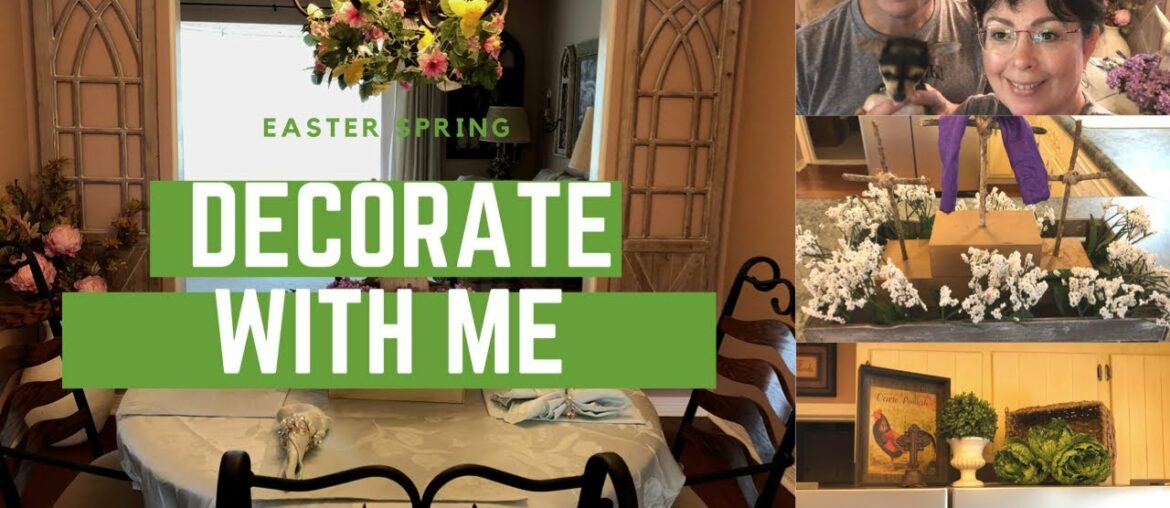 Decorate With Me For Easter |  Spring 2020