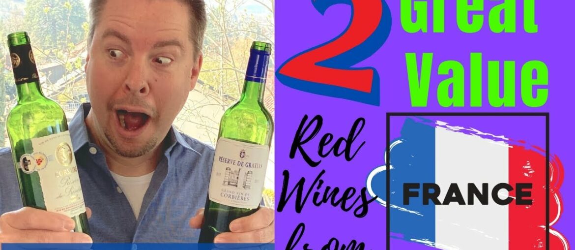 2 Great Value Red Wines from France - both under 5€!!!