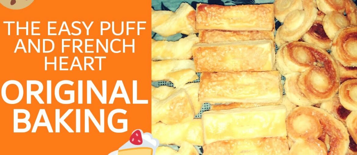How to make a "Puff and French Heart"Recipe by|| (Original Baking)