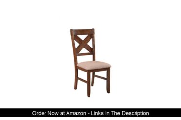 ⚡️ Roundhill Furniture Karven 6-Piece Solid Wood Dining Set with Table, 4 Chairs and Bench