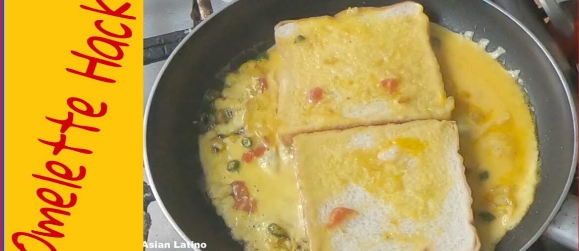French toast Omelette Indian style breakfast spicy egg sandwich recipe | Asian Latino channel French toast Omelette Indian style breakfast spicy egg sandwich recipe | Asian Latino channel