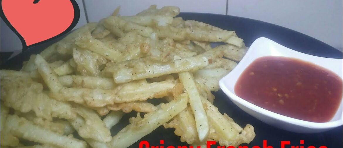 How To Make Crispy French Fries Recipe | French Fries At Home |  Supper Crispy & Tasty Fries |