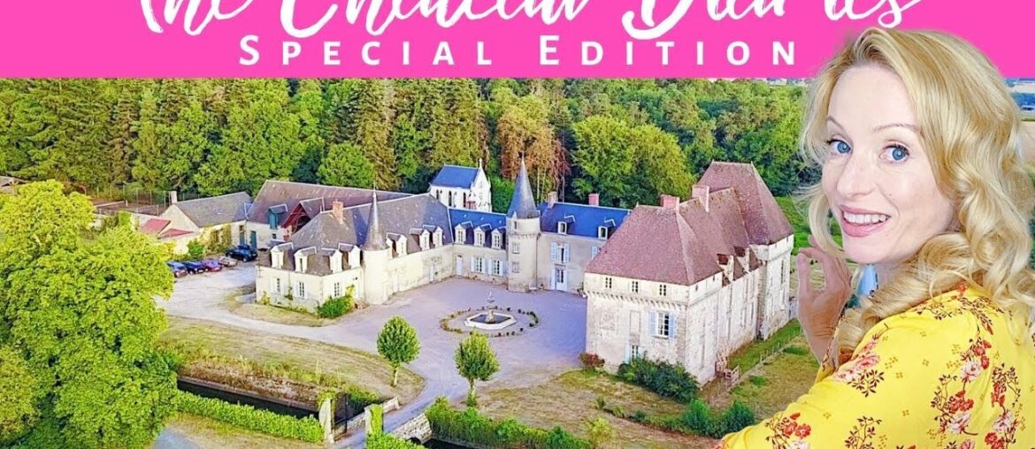 TOUR THE PRIVATE AREAS OF THIS BEAUTIFUL FRENCH CHATEAU!