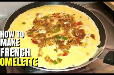 How to make french omelette (EASY BREAKFAST RECIPES)