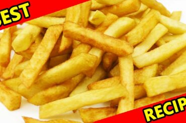Crispy French fries Recipe - Homemade crispy fries recipe-  Restaurant style french fries