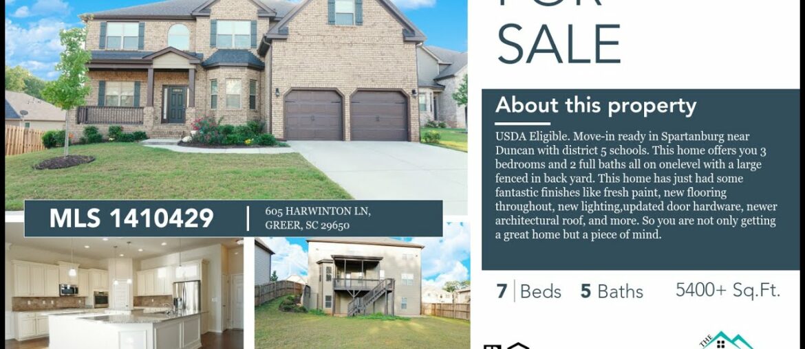 605 Harwinton Ln Greer, SC 29650 MLS# 1402829 Walk through video 605 Harwinton Ln Greer, SC 29650 MLS# 1402829 Walk through video