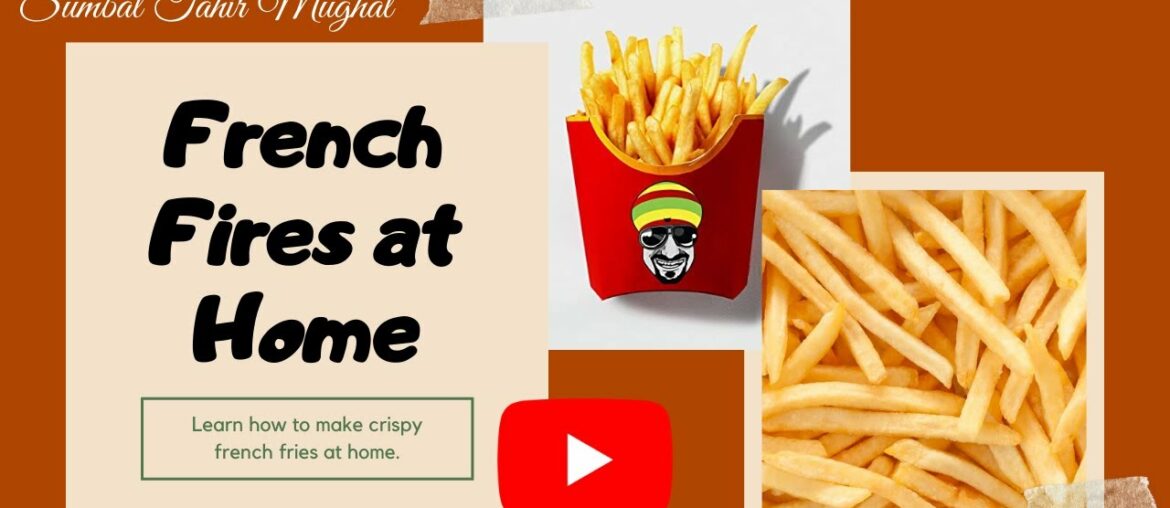 How To Make French Crispy Fries At Home | Quick Recipe