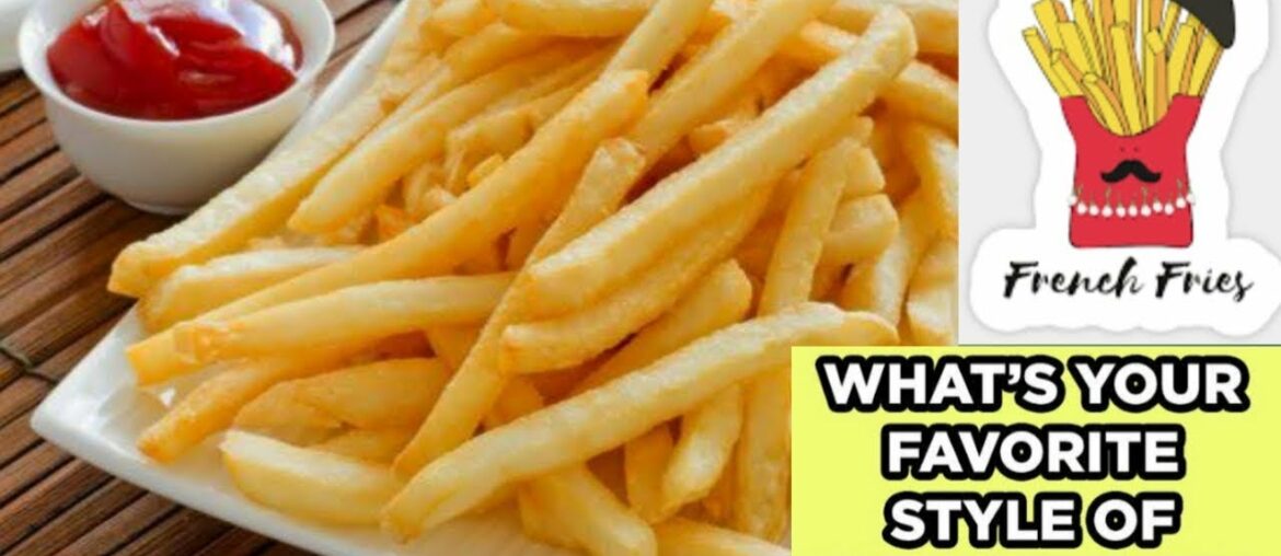 French Fries Recipe - How to make french fries at home in lockdown only 3 ingredients required.