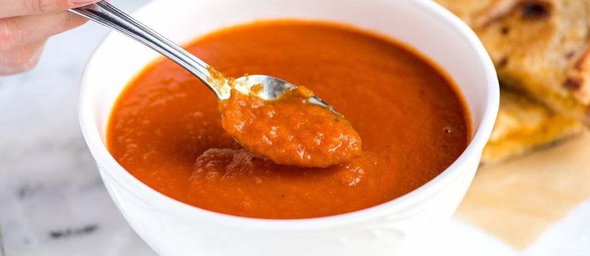 Easy Three-Ingredient Tomato Soup Recipe – How to Make Homemade Tomato Soup Easy Three-Ingredient Tomato Soup Recipe - How to Make Homemade Tomato Soup