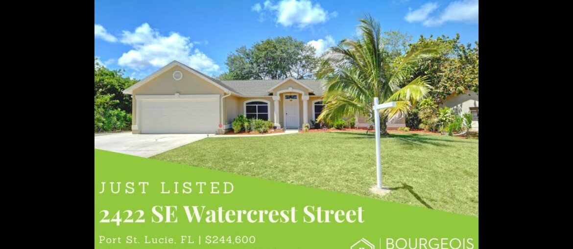 2422 SE Watercrest Street Port St  Lucie - FOR SALE