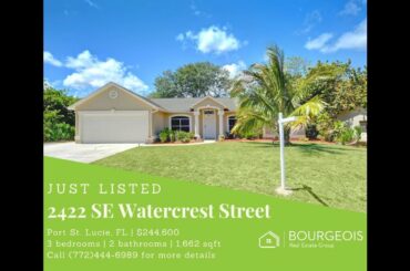 2422 SE Watercrest Street Port St  Lucie - FOR SALE