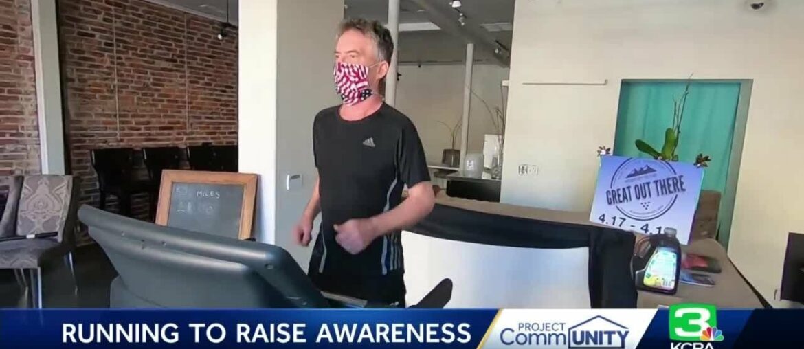 El Dorado County man runs in mask to raise awareness for PPE El Dorado County man runs in mask to raise awareness for PPE