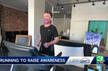 El Dorado County man runs in mask to raise awareness for PPE