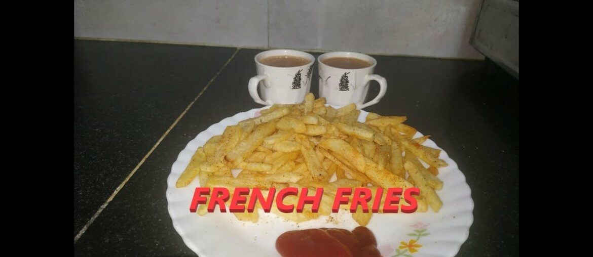 Crispy French Fries recipe || Homemade || Evening snacks || Tasty || Cook it delicious