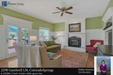 2290 Gambrell LN, ColoradoSprings CO