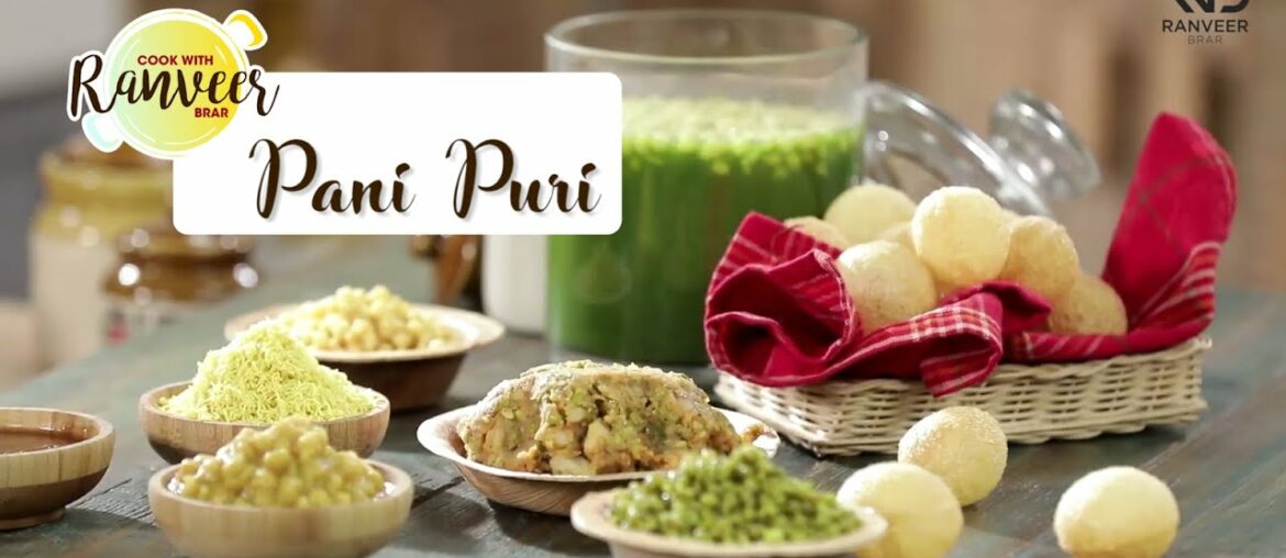 Pani Puri Recipe | पानी पूरी | Easy Golgappa at home | गोलगप्पा | Chef Ranveer Brar Pani Puri Recipe | पानी पूरी | Easy Golgappa at home | गोलगप्पा | Chef Ranveer Brar