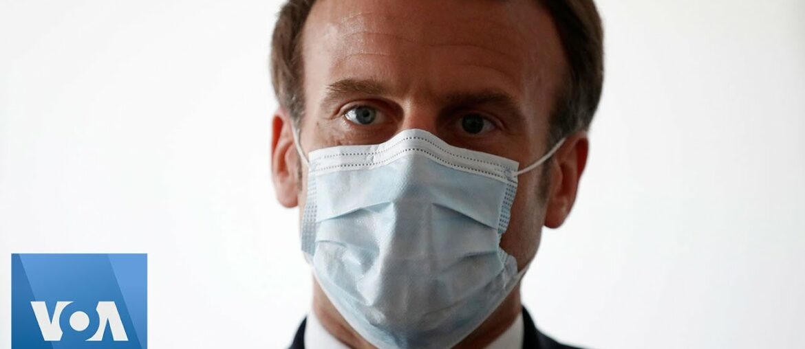 France's Macron Visits Medical Center in Paris Suburbs France's Macron Visits Medical Center in Paris Suburbs