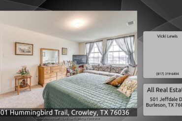 401 Hummingbird Trail, Crowley, TX 76036
