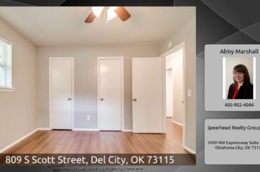 809 S Scott Street, Del City, OK 73115