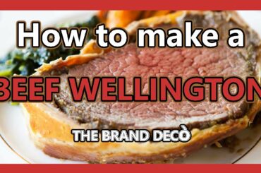 1 MINUTE RECIPE: How to make a BEEF WELLINGTON - French Cuisine - EASY WAY