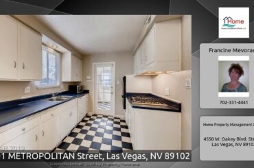 1501 METROPOLITAN Street, Las Vegas, NV 89102