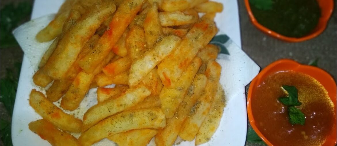 Market style french fries, aloo recipe