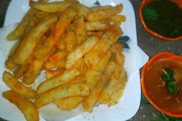 Market style french fries, aloo recipe