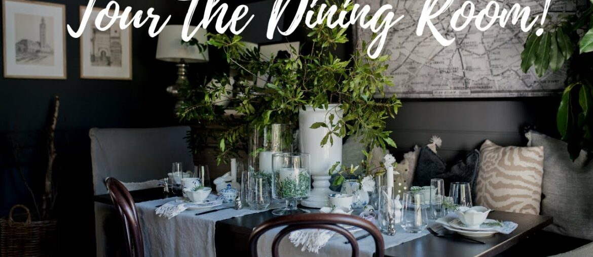 Tour the Dining Room Dressed for Easter!