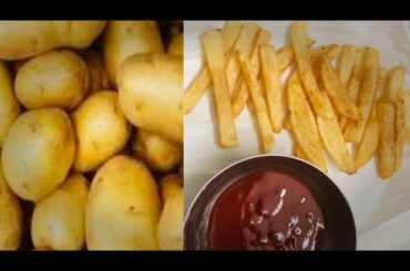 MacD style French Fries|फ्रेंच फ्राईज रेसिपी|Lockdown Recipe in marathi|Indian Recipe