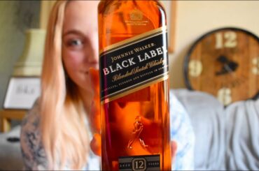 Swedish Whisky Girl tries Johnnie Walker Black Label + makes an easy highball cocktail
