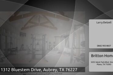 1312 Bluestem Drive, Aubrey, TX 76227