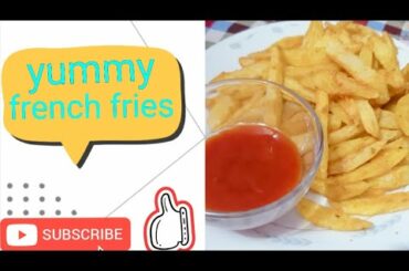 Lockdown Recipe At Home ||How To Make Crispy French Fries At Home ||Iftar Special Recipe