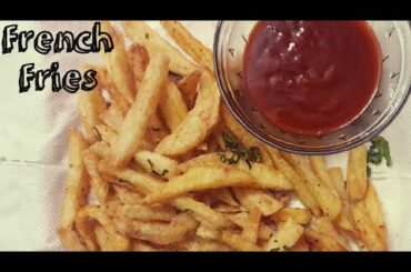 French fries recipe| How to make crispy French fries| McDonald's style crispy French fries|
