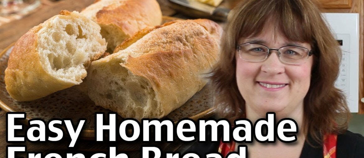How To Make Homemade French Bread! Quick And Easy Recipe! (Short Version)