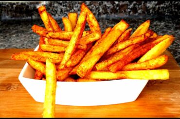 Crispy French Fries at Home - Dried with Hair Dryer -  Easy Recipe - Like in Restaurant