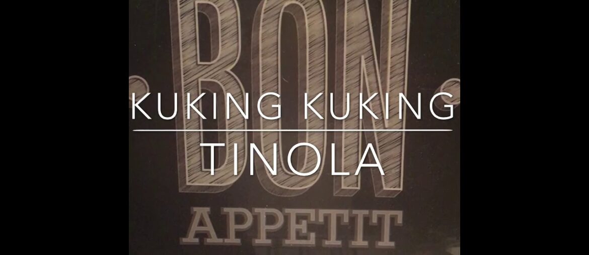 Chicken recipe tinola french version (funny video)