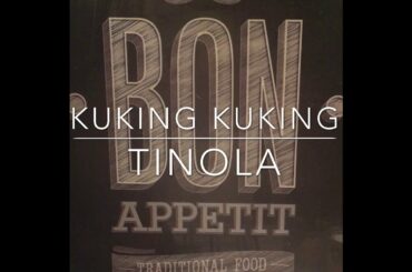 Chicken recipe tinola french version (funny video)