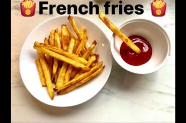 Crispy Easy baked French fries !!! - Quick and easy homemade recipe