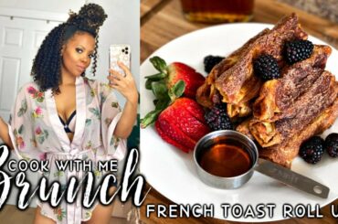 COOK WITH ME | BRIOCHE French Toast Roll Ups FAST & EASY At Home BRUNCH Recipes for LOCKDOWN