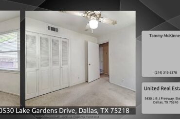 10530 Lake Gardens Drive, Dallas, TX 75218