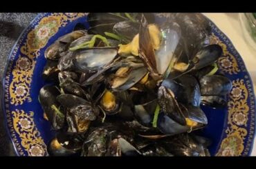 Classic French Mussels Recipe /Moules Marinière with Garlic/#Things_To_Do_While_Quarantined
