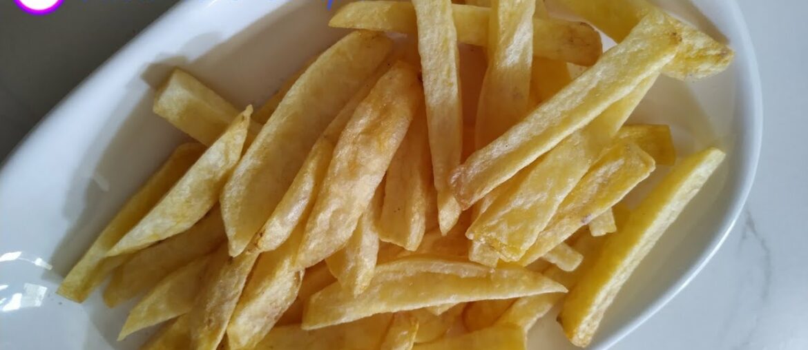 Home made French fries recipe । ফ্রেঞ্চ ফ্রাই তৈরির সহজ রেসিপি by taslima's recipe ।