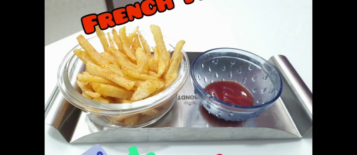 French Fries | McDonald's style French Fries | Crispy French Fries Recipe | Homemade French Fries