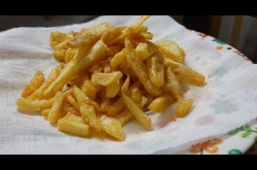 ফ্রেঞ্চ ফ্রাই।।French fries..Easy and healthy recipe..please subscribe and like.