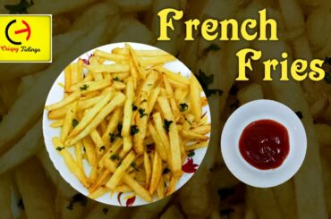Crispy French Fries Recipe | பிரெஞ்சு ப்ரைஸ்  | Homemade French Fries | Crispy Tidings